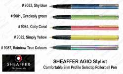 ( sheaffer) " Authorised Distributor for Indonesia " Sheaffer AGIO - Stylist Rollerball Metal Pen Promotion / Gift and Souvenir