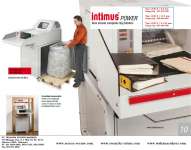 INTIMUS POWER paper Shredder kapasitas besar ; INTIMUS POWER 14.95 S