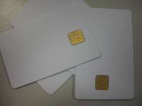 Plastic Contact Chip Card