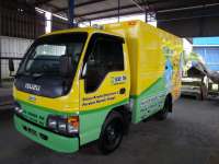 Branding printing sticker mobil