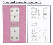 Jual Thermocouple Connector Standard Size Ceramic
