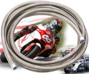 high performance stainless steel braided TEFLON ptfe HOSE for racing cars