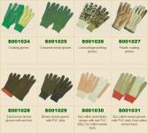 cotton woven gloves