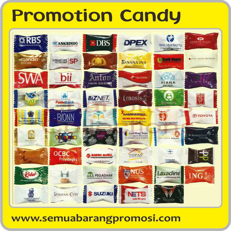 Permen Promosi/ Promotion Candy/ Permen....