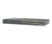 CISCO WS-C2960-24LC-S - Cisco Catalyst 2960 24 10/ 100 ( 8 PoE) + 2 T/ SFP LAN Lite Image Switch 24 ports Managable