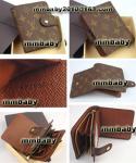 Louis Vuitton monogram canvas Zipped Compact Wallet M61667