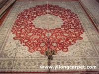 China silk carpets, China silk rugs, hand made silk carpets, hand made silk rugs