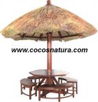 Coconut Wood Parasol Kayu Kelapa