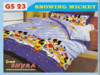 Bed Cover & Sprei Grand Shyra ' Snowing Mickey'