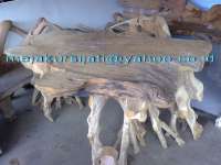 teak root table
