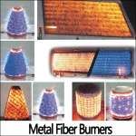 Pure Metal Fiber Fabrics for Combustion,  Metal Fiber Burners