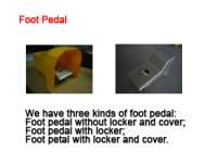 Foot pedal