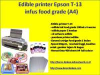 PRINTER EDIBLE EPSON T-13 INFUS FOOD GRADE