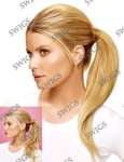 Wrap-Around synthetic hairpieces ponytail clip in hair from Jessica Simpson