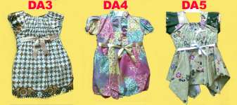 Dress Batik Anak 1-2th