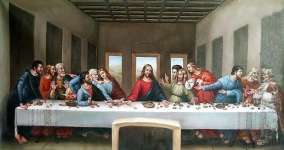 Lukisan Perjamuan kudus No. 004