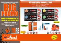 Promo Shark Air Compressor Piston 8 Bar,  Air Dryer,  Air Filter