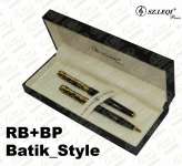 SQ_ LEQI Batik BP+ RB Exclusive Metal Pen Corporate Merchandise / Souvenir / Promotion