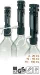 SOCOREX - Bottle top dispenser up to 100 ml alibrexTM digital 521 Bottle-top dispensers