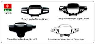 Tutup Handle Depan &amp; Belakang Supra X