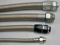CUT TO LENGTH HIGH QUALITY FLEXIBLE CONDUITS WITH CONNECTORS PRE-ASSEMBLED