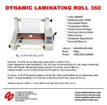 Mesin Laminating ; LAMINATOR DYNAMIC 360 Roll