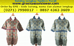 Blus Batik Kerja Adinda Solo WB6906 GrosirPasarKlewer[ dot] com