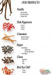 spices and essential oil