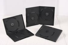 14mm black double DVD case