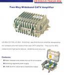 OUTDOOR TWO WAY CATV AMPLIFIER LD-80B ,  LD-80A