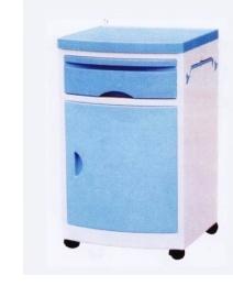 ALKES,  Deluxe Bedside Cabinet ABS with tray, 