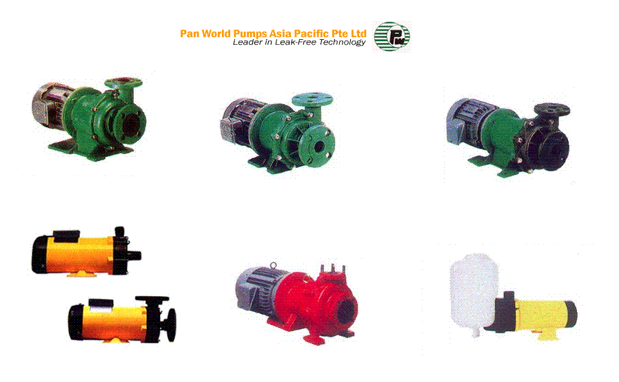 Magnetic Drive Pumps PS & PS-F Series,  Self-Priming Magnetic-Drive Pumps PS-SP Series,  PW-SP Series,  PW & PW-F Series,  PW-C Series,  PW-XJ Series