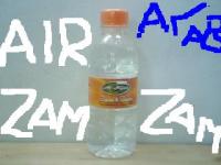 Air Zam-Zam asli 100% import dari negara Arab