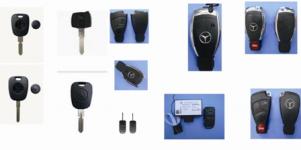 transponder keys and shells for Benz Cars