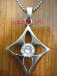 H.4. Kalung Liontin Stainless Steel H.4.