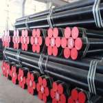 Supply DIN 1629/2448 ST37/ST45/ST52 seamless steel pipe