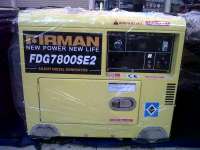 GENERATOR SET ONE PHASE DIESEL ENGINE 5500 Watt