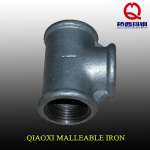 Malleable Iron Pipe Fittings,  tee