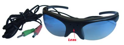 Sunglasses with spy camera