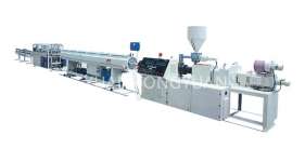 PVC twin pipe extrusion line