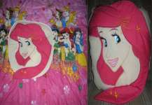 KIDS BALMUT ( Bantal Isi Selimut) Kepala ARIEL