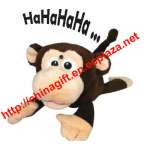 Chuckle Buddies - Rolling Laughing Motion-activated Monkey