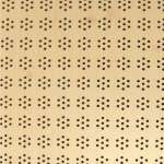 Woodiness perforation sound-absorbing board