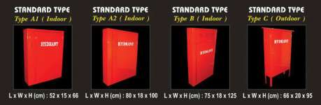 Hydrant Box Indoor Type A 1 | Hydrant Box Indoor Type A 2 | Hydrant Box Indoor Type B | Hydrant Box Out Door Type C