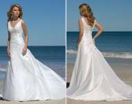 2011 hot sale new designer satin wedding dresses