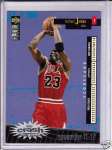 Michael Jordan Upper Deck CC 1996-97 Crash The Game Silver