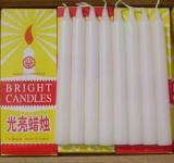 bright white candle