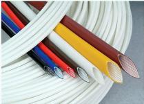 silicone rubber glassfibre insulating sleeving 1