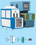 CM-9A semi-automatic bottle blow molding machine