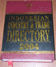 Indonesian Industry (Exporter, Importer) & Trade Directory (Direktori Industri, Eksportir, Importir) 2004